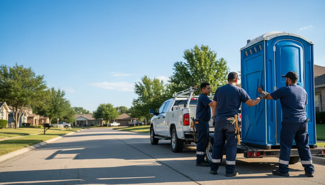 Portable Toilet Rental in Edmonson, TX near me